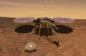 Зонд InSight записал шум марсианского ветра