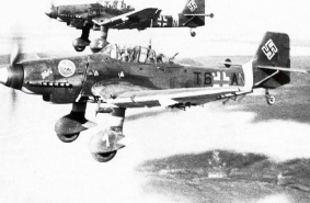 «Черные гусары» Люфтваффе. Пикирующий бомбардировщик «Юнкерс» Ju-87