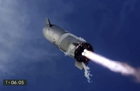 Межпланетный корабль Starships компании SpaceX совершил первую мягкую посадку и взорвался!