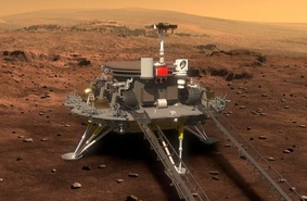 Китайский марсоход успешно приземлился на Красной планете