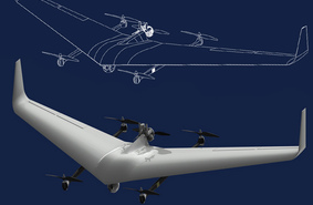 Беспилотный Bayraktar с вертикальным взлетом и посадкой