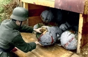 Необычное оружие Вермахта: мины из бетона