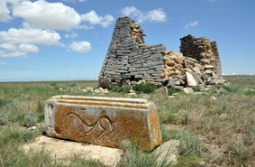 В Казахстане нашли каменное святилище и «гуннское» седло