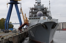 Стелс-фрегат «Адмирал флота Касатонов»: скоро в строй