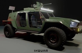 Украинская компания Inguar представила концепт легкой тактической боевой машины