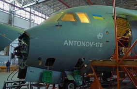 Ан-178. ГП «Антонов» впервые показало, как выглядит опытный образец внутри