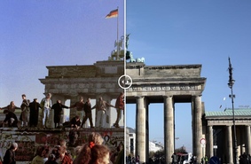 Берлинская стена. 30 лет спустя | Фото «до» и «после»