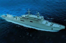 Экспортная модификация большого десантного корабля «Кайман». Что стало известно?