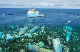 Заработало! Ocean Cleanup - уникальный проект по сбору пластика в Тихом океане