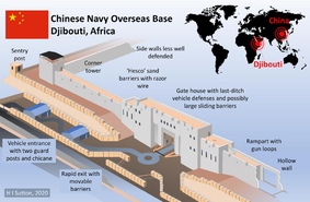 Неприступная современная крепость ВМС Китая. Что скрывает база в устье Красного моря?