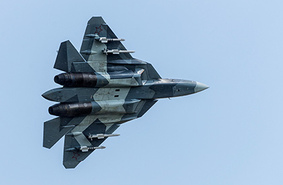 Началось серийное производство истребителей Су-57