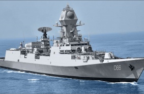 Новый эсминец Индии: российский проект с украинскими двигателями