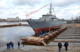 Новая матрица для модернизированного корабля противоминной обороны «Александрит»