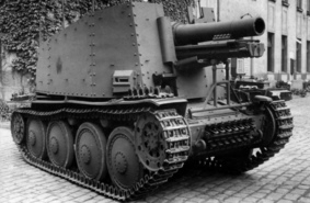 Самоходные варианты тяжелого немецкого орудия sIG33: САУ Sturmpanzer II, StuIG 33 и Grille