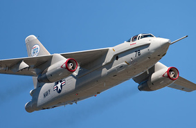 Как разрабатывали самый крупный палубный самолет ВМС США А-3 «Skywarrior»