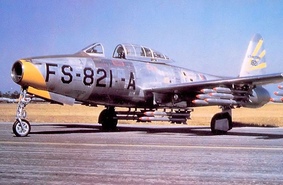 Американский «Реактивный гром» F-84 против МиГ-15