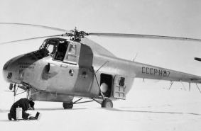 Начало применения советских вертолетов в Арктике