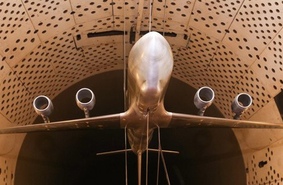 В ЦАГИ прошли испытания модели транспортного самолета «Слон»