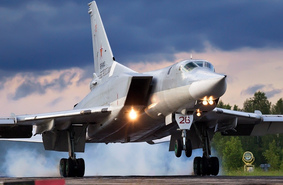 Первый полет ракетоносца-бомбардировщика Ту-22М3М после модернизации | Видео
