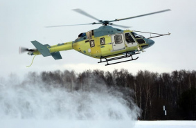 Новый российский вертолёт «Ансат-М» совершил первый полёт