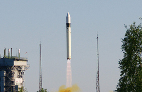 С космодрома Плесецк выполнен запуск ракеты-носителя «Рокот»