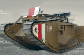 Британские танки Мк. Начало механизированной войны и первый в мире танковый корпус