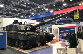 Продемонстрирована башня с перспективным вооружением для обновленных британских танков Challenger 2