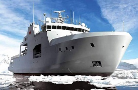 Военные игры в Арктике. Первый боевой ледокол принят на вооружение