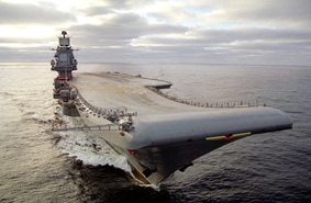 «Адмирал Кузнецов» в Ла-Манше