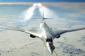 Ту-160 «Белый лебедь»: плановый полет и дозаправка