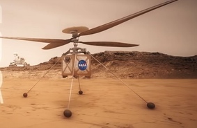 Марсианский вертолет-беспилотник NASA впервые поднялся в воздух