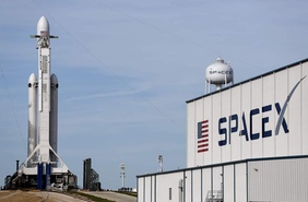 Воздушные шарики для спасения ракет SpaceX