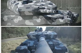В Германии представили танк Leopard с новым 130-мм орудием