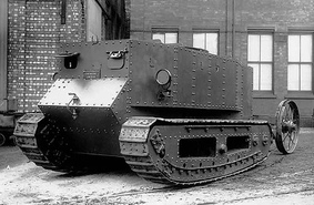 «Маленький Вилли». История самого первого в истории британского танка