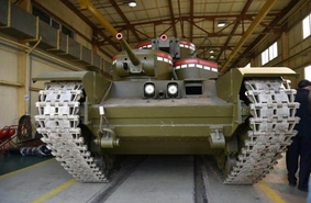Уральские реставраторы поставили на ход легендарный танк Т-35