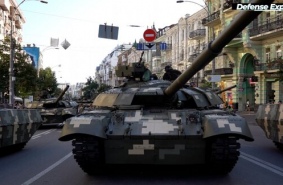 Украинские танки и БМП оснащают  