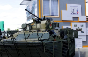 На форуме «Армия-2019» представили обновленный БТР-82АТ