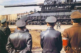 Главный калибр фюрера. Самая мощная и крупная артиллерийская установка в мире