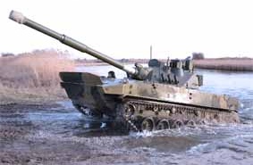 Легкий плавающий танк СПТП «Спрут-СДМ1»