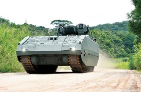 Новая сингапурская боевая машина пехоты