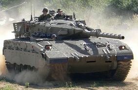 Основной боевой танк Израиля «Меркава Мк-4»