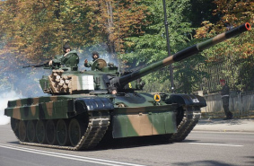 Основной боевой танк Польской армии РТ-91 Twardy