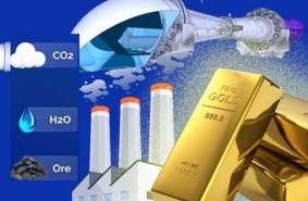 Превращая атмосферные выбросы в золото и минералы