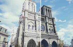 Собор Парижской Богоматери смогут детально восстановить благодаря игре Assassin’s Creed Unity и точной 3D-модели