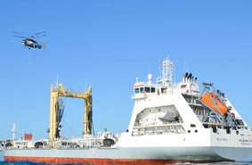 Новый морской танкер «Академик Пашин». Как работают системы траверзной передачи грузов в море