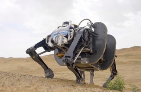 Китай разрабатывает крупнейшего в мире четвероногого бионического робота