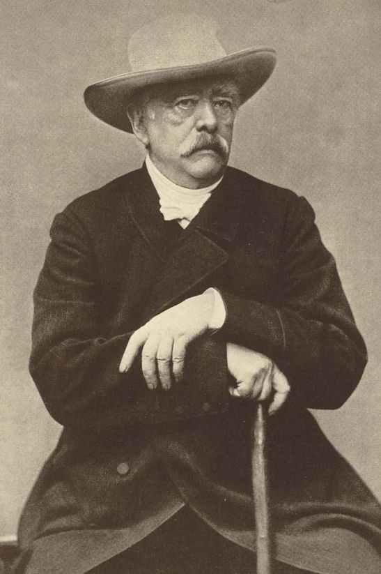 Отто Эдуард Леопольд Бисмарк фон Шенхаузен, 1815–1898 гг., — князь, государственный деятель Германии,1-й рейхсканцлер Германской империи в 1871–1890 гг.