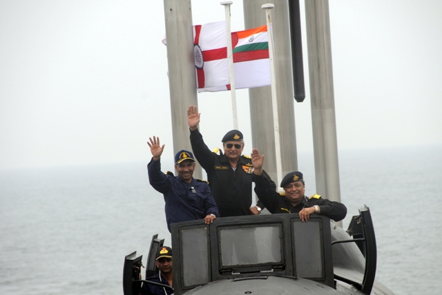 Индийские моряки на борту АПЛ «Чакра»