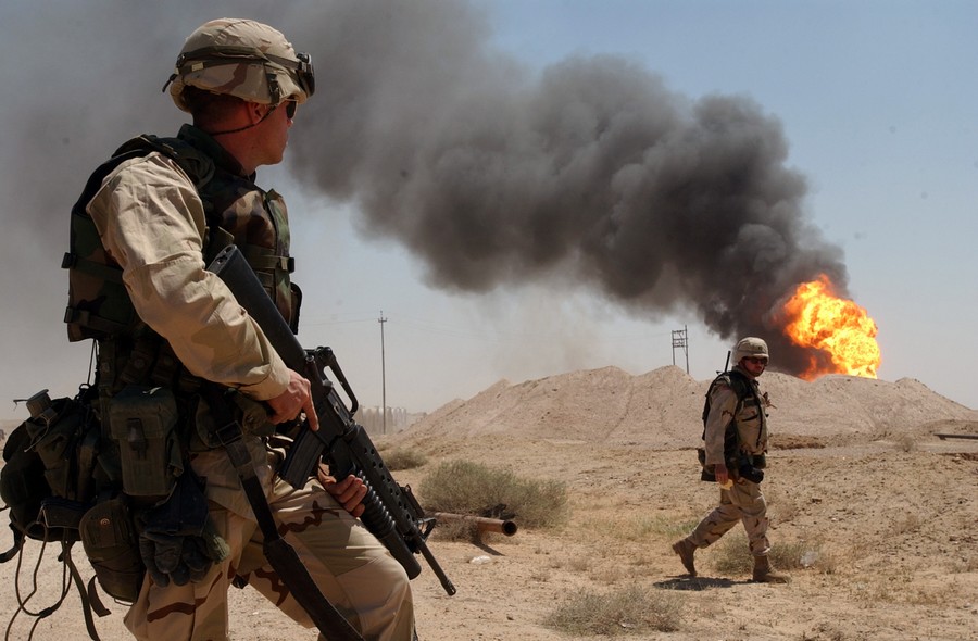 Последствия военных действий в Ираке (март-апрель 2003 г.):