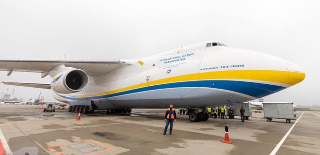 Ан-124,«Руслан», Укрпочта, чартерные рейсы, Украина,  США